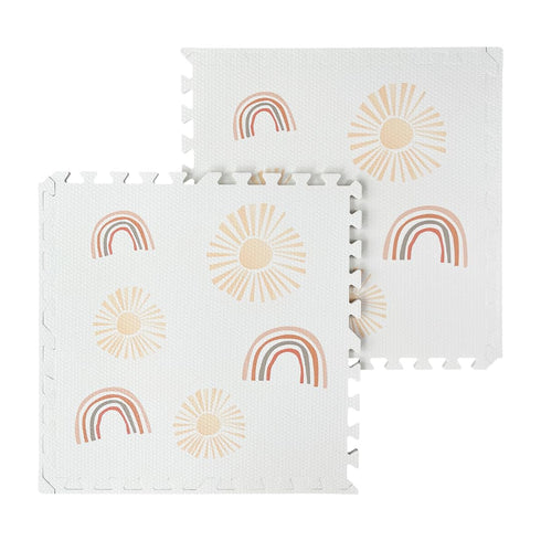 Simple Kid Co. 4x6 Play Mat for Baby, Toddler and Infants, Six Interlocking Tiles Made with Soft Non-Toxic EVA Foam