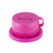 Pura Sport Big Mouth Silicone Sport Top Lid - Plastic-Free, Spill-Leak Proof, Fits All Bottle - Pink