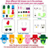 WATINC 12Pcs Hand Puppet Making Kit for Kids, Creative DIY Felt Sock Puppet Toys for Role Play
