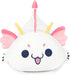 Onsoyours Chubby Dragon Stuffed Animal, Soft Huggable Plush Pillow, Kawaii Cute White Dragon Toy (10")