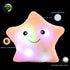 sofipal Creative Twinkle Star Shaped Plush Pillow, LED Night Light Glowing Cushions Stuffed Toys Gifts for Kids