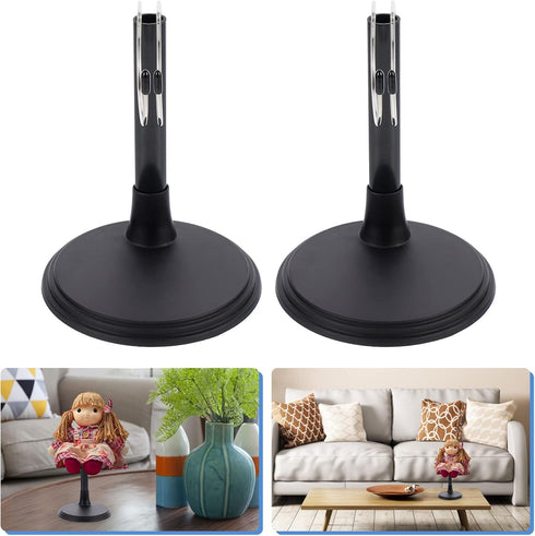 2 Sets Doll Stand Displaying Stand, Practical Doll Bracket for Dolls Display Racks
