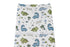 Set 3 Pack Changing Pad Cover Jersey Knit Ultra Soft for Baby Boys Girls Light Blue/Light Green/Dinosaur
