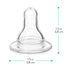 Evenflo Classic Silicone Nipple, Slow Flow, 4 Pack