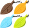 HNYYZL 4Pcs Silicone Door Stopper Wedge Finger Protector, Cute Colorful Cartoon Leaf Style, for Home Office