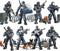 Special Forces Mini Military Action Figure with Weapons, 8 PCS Multiple Movable Joints SWAT Police Figure