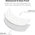 100% 2 Pack Set, 28 52 Ely's & Co. Patent Pending Waterproof Crib Sheets, Cotton with Waterproof Lining - Built in Crib