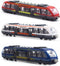 OTONOPI Toy Train Set High Speed Locomotive Engine Die Cast Model Car