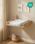 Pack 2 32"x16" Changing Pad Cover - of Soft Unisex Diaper Change Microfiber Table Sheets - Fits Contoured Pad