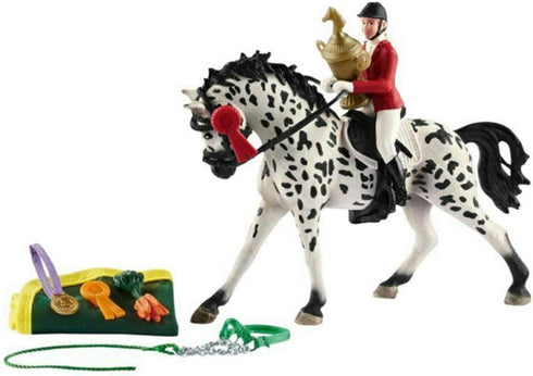 5inch Horse Toys - Denmark Knabstrupper Mare Toy for Girls and Boys, Educational Farm Life Horse Club Toy