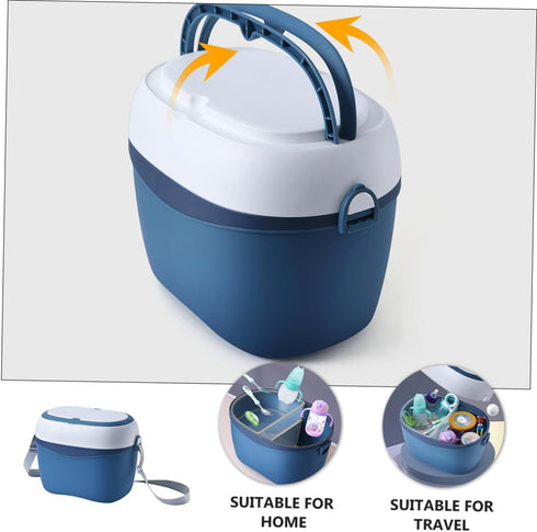 Lightweight Bottle Case Organizer - Portable Storage for Baby Supplies