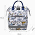 Ybberik Backpack, Diaper Bag Multifunction Waterproof Diaper Changing Bag with Insulated Pockets, Stroller Straps