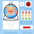 CYFIE 2 in 1 Basketball Hoop Toddler, Dart Board for Kids Sports Toys, Slam Dunk Gift for Girls Boys Office Party