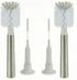 Generic 3-in-1 Stainless Bottle Brush for Baby Bottles - Water Bottle Brush Cleaner