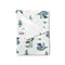 Cartoon Fairy Tale Dragon Baby Blanket, Watercolor Dragons Flannel Swaddle Blanket for Boy Girl (Green 30x40)