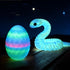 Lohoee 3D Printed Dragon Eggs with Dragon Inside,Printed Snake Eggs with Snake Inside, Glow in The Dark Articulated