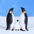 MAOMIA Cute Ocean Animal Penguin Model Collection Playset, Realistic Penguin Figurines for Easter Eggs Cake Toppers