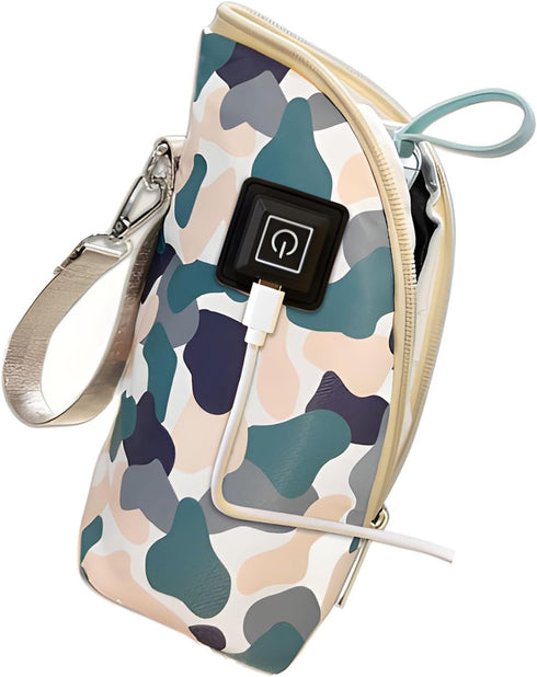 ZEXKENS Transportable Tepid Milk Container Warmer Bag Electric USB Powered Protect Feeding Electric Bottle