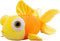13.8" Goldfish Plush Stuffed Animal, Soft Cute Goldfish Hug Doll Pillow, Yellow