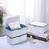 4 Pieces Wipes Dispenser Baby Wipes Case Container Case Wet Wipe Holder with Sealing Design Refillable Baby Wipe