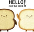 VHYHCY Cute Toast Bread Plush Pillow - Golden Food Toy