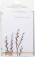 C.R. Gibson Handmade Sympathy Cards, Assorted 3pc, 5" x 7" - Thoughtful Greeting Cards