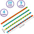 28 Pack JOYIN Wacky Tracks with Valentines Cards, Twist Track Fingers, Snake Puzzles Fidget Toys for Stress Relief