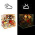 1:20 Rolife Miniature House Kits-Tiny House Kit-DIY Miniature Dollhouse Kits for Adults-Model Building Craft