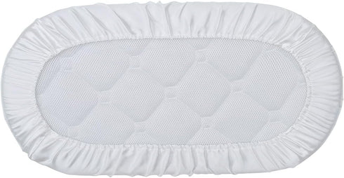 Surakey Silk Crib Mattress Cover Soft Breathable Baby Mattress Cover Standard Cradle Safety Baby Mattress Cover Cotton