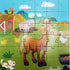 Floor Puzzle for Kids - Animal Jigsaw Large 36 Piece Horse Puzzle for Toddler Ages 3+, Educational Toys Gift