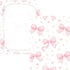 CZXW 52" 28" Pink Bows Polka Dots Crib Sheets Fitted x Natural Cotton Soft & Breathable for Baby Crib Mattress