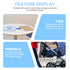 2-Pack Healifty Portable Baby Wipes Dispenser with Belt Clip Lightweight Travel Wipe Box for Stroller Crib Infant Wet