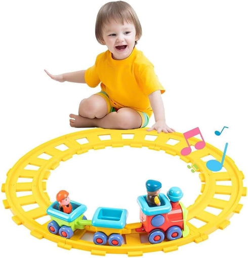 Toy Train, Musical Electric Train Toys, Children's Electric Train Sets, Train Tracks,
