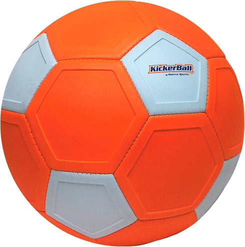 Kickerball Swerve and Curve Size 4 Soccer Training Ball for Indoor and Outdoor Play, Fun for Kids and Adults