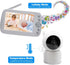 XINYADA App,5-inch 720p 1080p 2-Way Upgraded Smart Baby Monitor with Video and Audio, Dual Mode Remote,Free Smart Phone