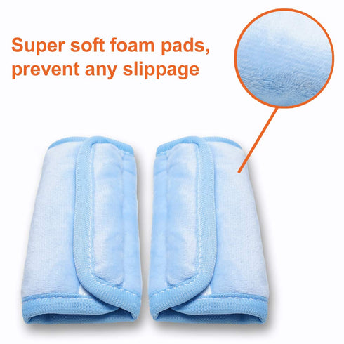 COOLBEBE Car Seat Straps Shoulder Pads, Super Soft Seat Belt Covers for All Car Seats & Strollers