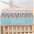 Diaper Organizer Hanging Storage Bag Multi-functional Crib Organizer for Essentials and Material for Changing Tables