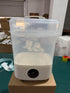 5-in-1 2 Fisca Baby Bottle Steri-lizer, Large Capacity Bottle Steri-lizer and Dryer, Layers Compact Electric Steam