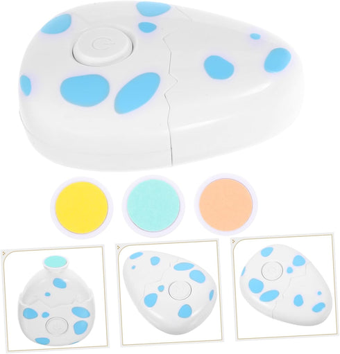 Trimmer VICASKY Baby Electric Nail Grinding Pads Safe Nail Care for Infants Cartoon Design Easy to Use and Lightweight