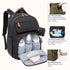 Backpack BabbleRoo Diaper Bag - Travel Large Baby Diaper Bag with Changing pad, Waterproof Baby Bags for Mom & Dad