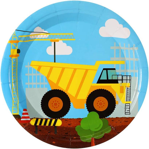 vinfo Set 97 24 Bulldozer Construction Birthday Party Supplies Pieces For Kids- Serves Guest-Digger Truck Party