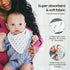 Copper Pearl Baby Bandana Bibs - 4 Pack Soft Cotton Bibs for Drooling and Teething, Adjustable for Newborns to Toddlers