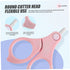 SUPVOX Newborn Grooming Kit Nail Scissors Clipper File Tweezers Boys and Girls Safety Tools Abs Stainless Steel for Boy