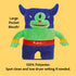 The Tooth Brigade Tooth Fairy Pillow, Stuffed Plush with Large Pocket for Lost Teeth, Treasures, and Prizes - Fun Kids