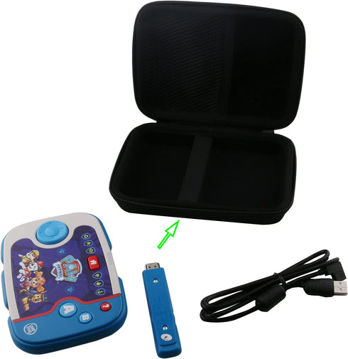 WERJIA Hard Carrying Case for Leapfrog PAW Patrol Learning Video Game (CASE ONLY) - All Black