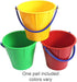 2.5L Spielstabil Large Sand Pail Beach Toy - German-Made Sand Bucket - Kids Beach Essentials, Toddler Outdoor Toys