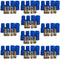 10 Sets EC3 Battery Connector Male Female Plug Adapter, RC Gold-Plated 3.5MM Bullet Banana Connector for RC ESC Motor