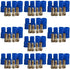 10 Sets EC3 Battery Connector Male Female Plug Adapter, RC Gold-Plated 3.5MM Bullet Banana Connector for RC ESC Motor