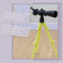 NUOBESTY 12Pcs Miniature Telescopes with Tripod, Dollhouse Mini Telescope Model Toys for Educational Decor (Random