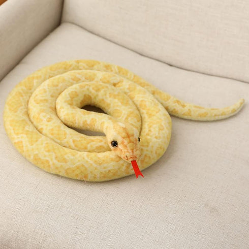 Xshelley 120 inch high Simulation Extra Long Snake, Soft Plush Toy, Snake Stuffed Animal, Large Stuffed Animal Toy